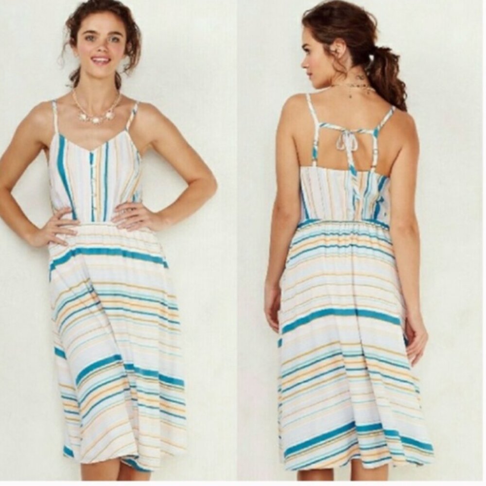 LC Lauren Conrad Swept Ashore Midi Dress 6